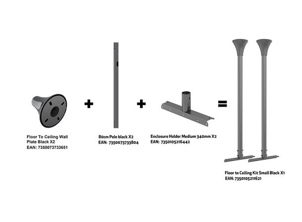 Multibrackets Pro Series - Enclosure Hol der Medium 340mm 