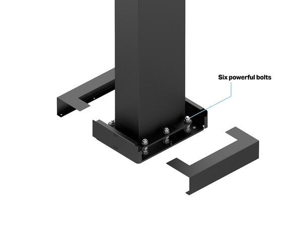 Multibrackets Pro Totem Samsung single Samsung OH55F/B/A-S 