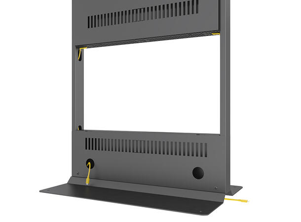 Multibrackets Pro gulvstativ 55" Svart, 400x500, 39Kg, Florbase 