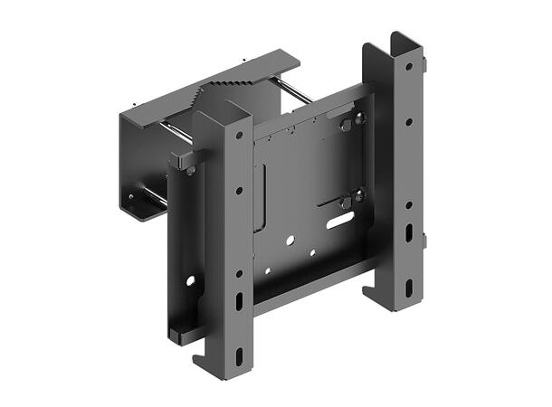 Multibrackets Rørfeste 100/200 Svart, 200x200, 30Kg, 15"-32" 