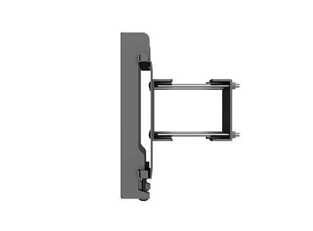 Multibrackets Rørfeste 100/200 Svart, 200x200, 30Kg, 15"-32" 