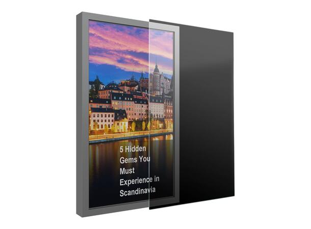 Multibrackets Sikkerhets plexiglass 55" For Multibrackets skjerm ramme 