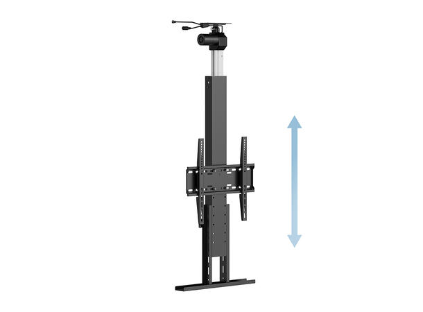 Multibrackets TV heis Drop Down tak Svart, 400x400, 45Kg, 32-55" 