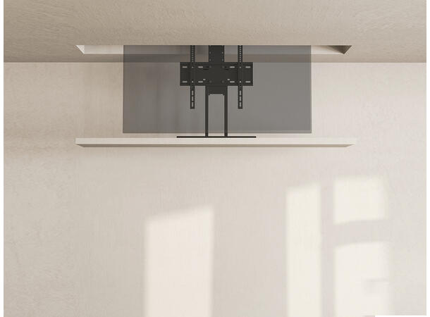 Multibrackets TV heis Drop Down tak Svart, 400x400, 45Kg, 32-55" 