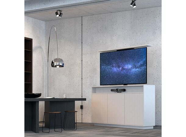 Multibrackets TV heis kabinett 65" Hvit, 50Kg, VESA 600400 