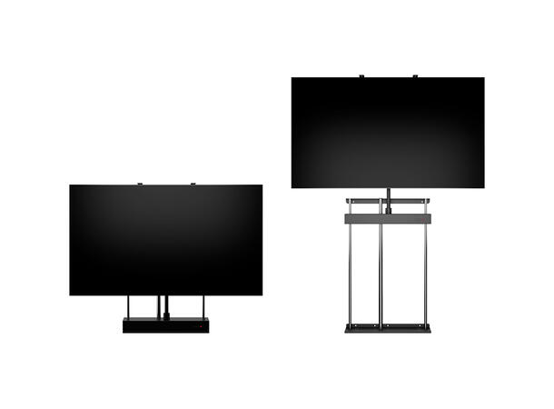Multibrackets TV heis motorisert Sving Svart,400x400, 60Kg, 40-65" 