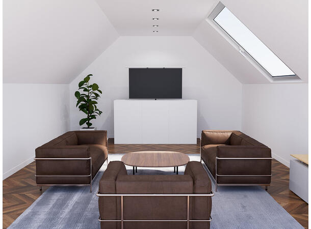 Multibrackets TV heis motorisert Sving Svart,400x400, 60Kg, 40-65" 