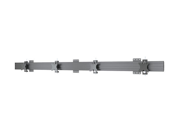 Multibrackets Veggfeste Pro MBW4U Tilt Svart, vesa 75-100, maks10Kg per skjerm 