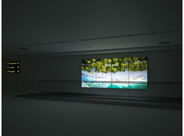 Multibrackets Wallmount Pro MBW2Ux2 Push In Pop Out Black 