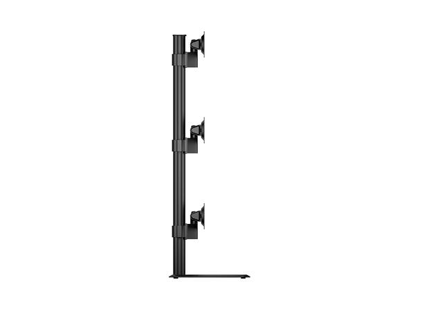 Multibrackets bordstativ HD triple Svart , VESA 100, 3 x 15Kg, 32-50" 