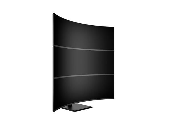 Multibrackets bordstativ HD triple Svart , VESA 100, 3 x 15Kg, 32-50" 