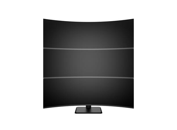 Multibrackets bordstativ HD triple Svart , VESA 100, 3 x 15Kg, 32-50" 