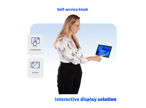 ProDVX APPC-10SFA Slim Bezel LED CAM 10", Android 13, PoE, Motion 