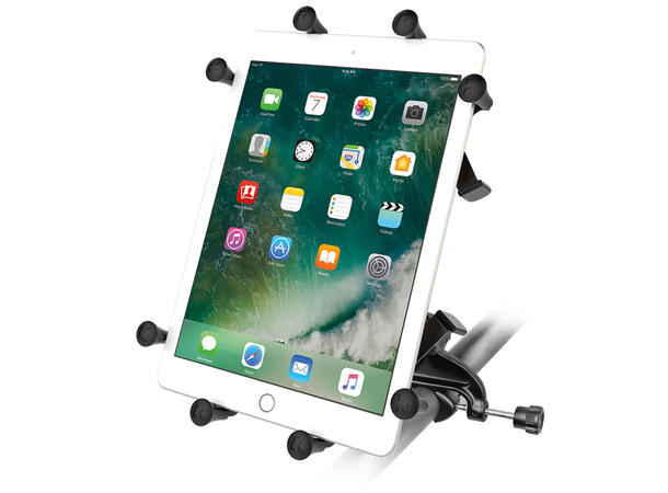 RAM Mount X-Grip Yoke Clamp Base For nettbrett 9"- 10" 