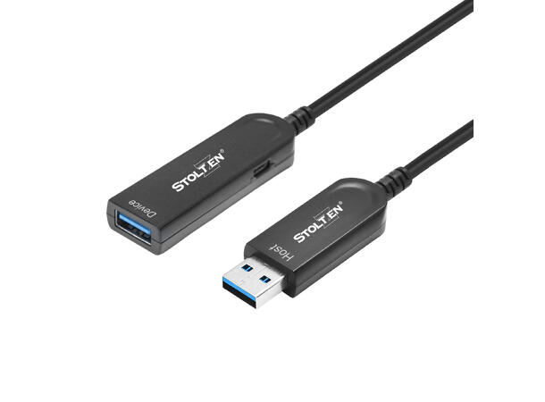 Stoltzen AOC USB 3.2 A-A Extension 30 m 10Gbps Gen2 | USB 3.0/2.0 compatible 