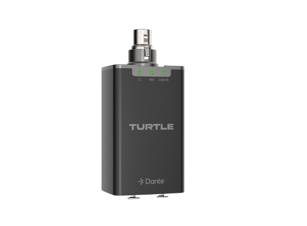 Turtle AV Dante Enabled Mic Preamp with AES67 support 