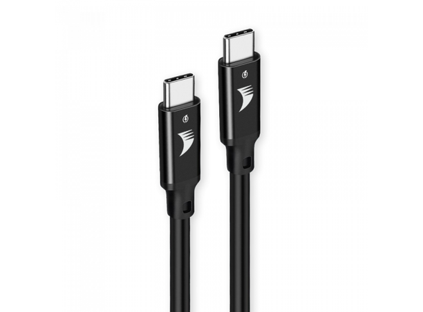 Wyrestorm EXP-CAB-USBC USB -C to C cable MicroCoax | 4K60 | 10Gbp | 5m/16.40ft 