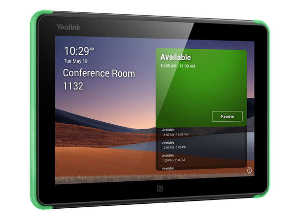 Yealink RoomPanel Plus Microsoft Teams RoomPanel Plus |  Black 