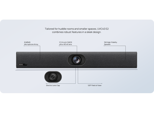 Yealink UVC40 E2 Smarter Meetings | One Device 