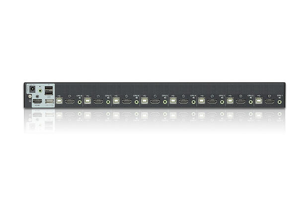 Aten KVM  8-PC 1-Bruker CS1798 Switch Box, HDMI, USB, Lyd