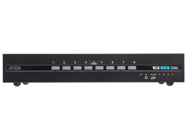 Aten Secure KVM 8-Port USB DP Dual CS1148DP4C , USB ,  Dual DP , CardReader 