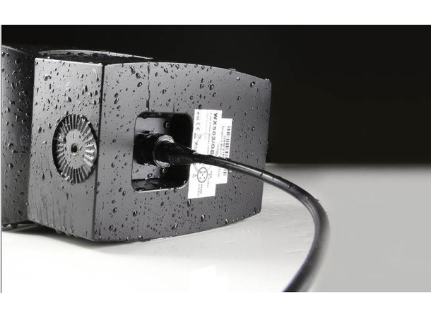 Audac Høyttaler WX302mk2/OB Sort Par Toveis 3" 100V 20W 8Ohm 30W IP55 