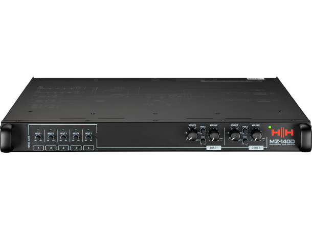 Audio Package medium meetingroom Example 4 x TNi-C4 MZ-140D MZ-C2 