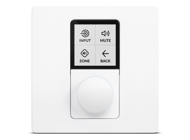 Blaze Audio Veggpanel Wall-M White Sone, Volum og kildevalg for PZ Connect 