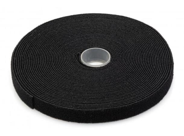 Digitus Borrelåsstrammer 15mm 10m rull Svart | 2,6mm 