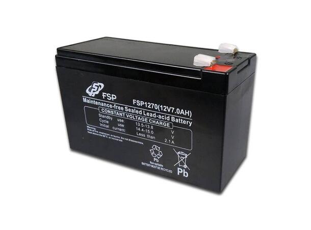 FSP Lead-acid battery 12V/7AH Replacement battery
