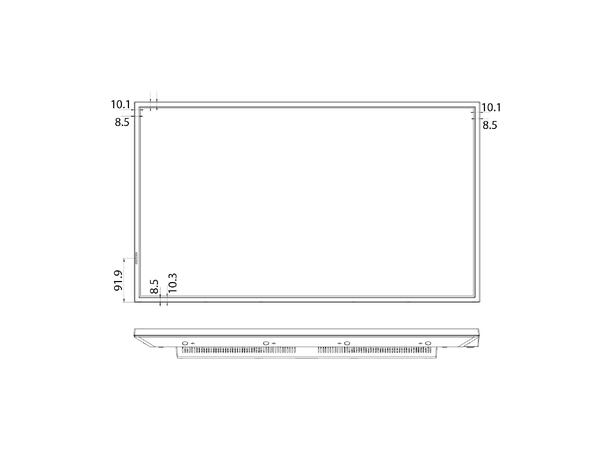 Hisense 32" 24/7 FHD 500 nits Haze 25% , Wireless share , Android 11 
