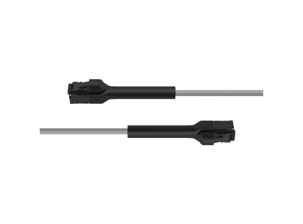 LinkIT Flexi-boot U/UTP Cat6a grå 5m AWG28/7 , LSZH , 3,6mm 