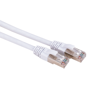 LinkIT Patch S/FTP Cat6 hvit 1m AWG 27/7 , LSZH
