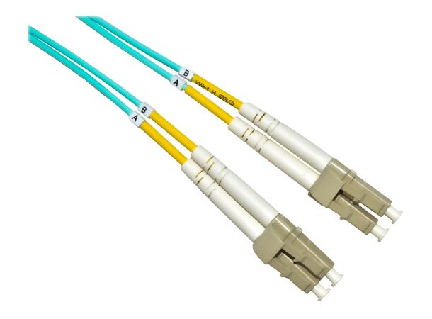 LinkIT fibersnor OM3 LC/LC 17m Duplex , MM , LSZH 