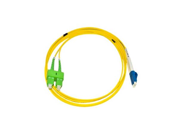 LinkIT fibersnor OS2 LC-UPC/SC-APC 0.5m Duplex , SM , LSZH 