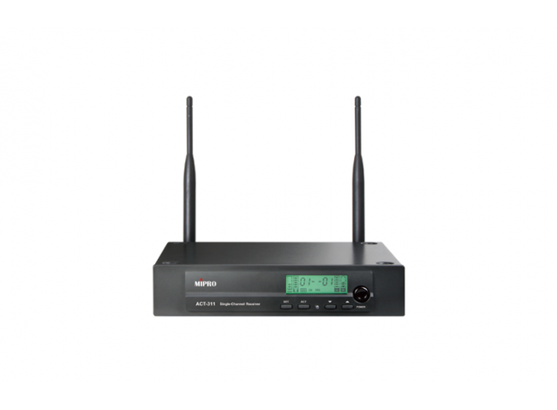 Mipro Trådløs mikrofonsett ACT-311 II Lommesender Ladbar 5A 506-530MHz 