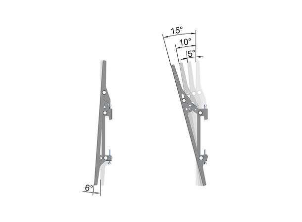 Multibrackets Ceiling Mount Pro MBC1USD 600 White* 