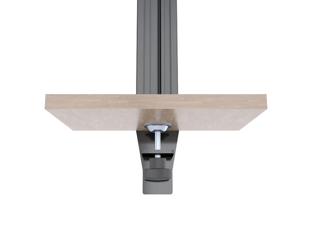 Multibrackets Deskmount Pro MBDM4x2U Sølv. 100x100, 80Kg, 8x 15"-32" 