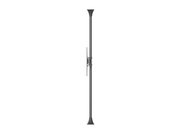 Multibrackets Gulv/tak Pro MBFC1UX2 Svart, 600x600, 60Kg per skjerm,2 x75" 