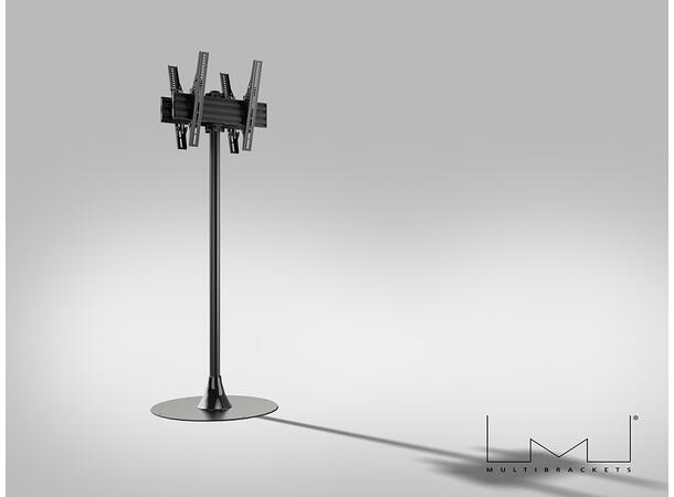 Multibrackets Gulvstativ Floorbase B2B Svart, 400x400, 100Kg, 32"-65" 