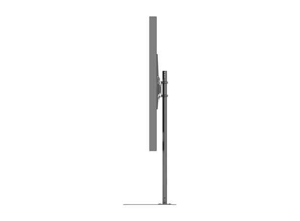 Multibrackets Pro Series - Dual Pole Enc losure 65¨ Floorbase* 