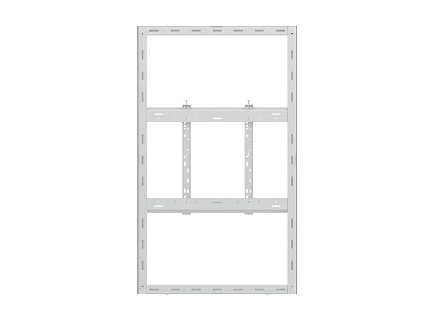 Multibrackets Pro Series - Enclosure 55" Wall Slim Medium White 