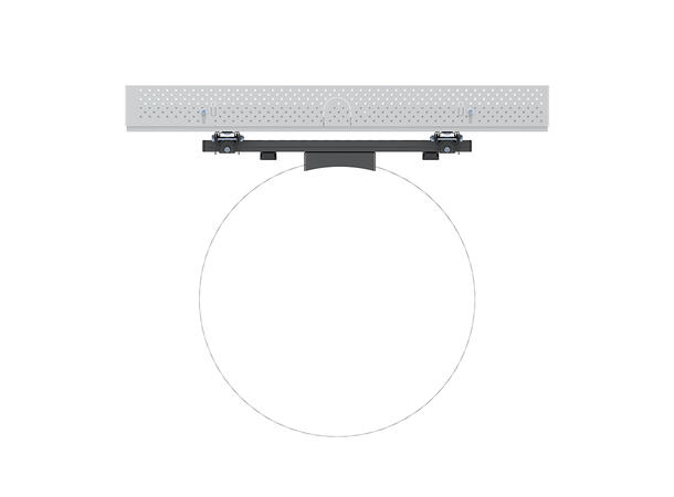 Multibrackets Pro Series - Enclosure 55" Column Medium White* 