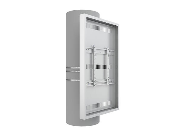 Multibrackets Pro Series - Enclosure 55" Column Medium White* 