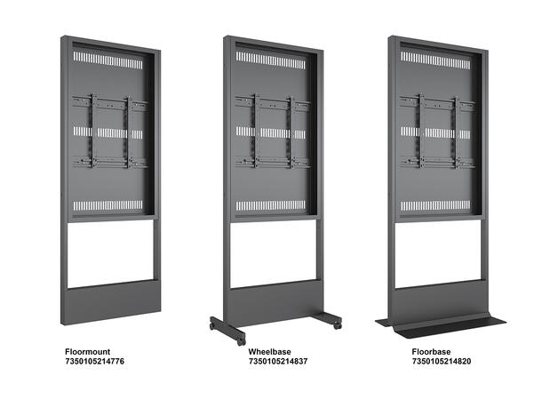 Multibrackets Pro Totem kabinet 55" Totem med hjul 