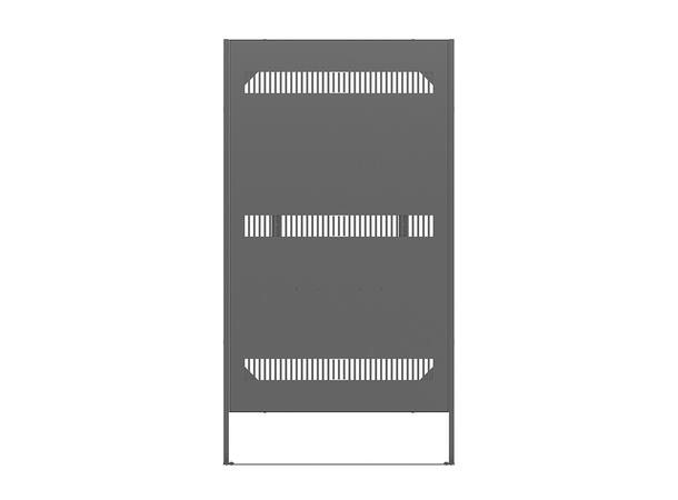 Multibrackets Pro gulvstativ 75" Svart, 600x800, 35Kg, Floorbase 
