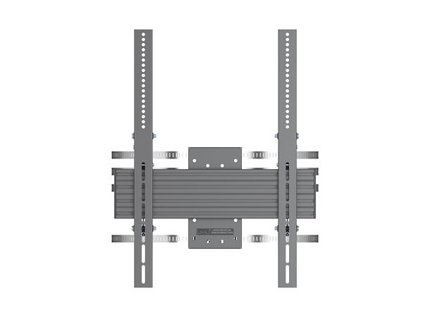 Multibrackets Søylefeste 43"-86" Svart, Vesa 400x600, 75Kg, tilt. 