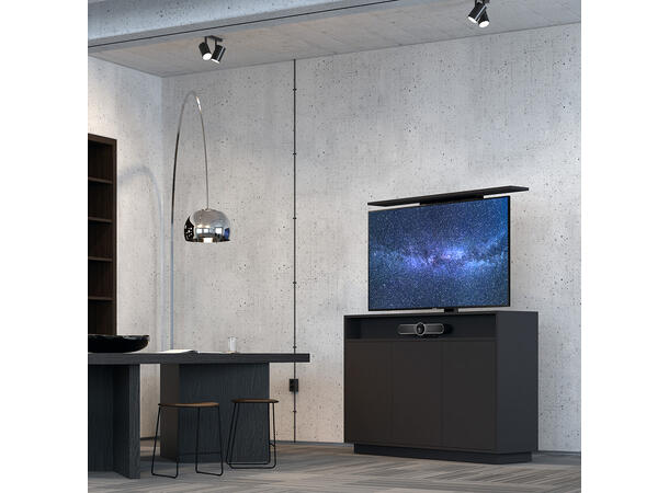 Multibrackets TV heis kabinett 55" Svart, 50Kg, VESA 600400 