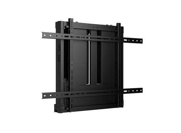 Multibrackets Veggfeste Counterbalanced Svart, HD 60-90kg, 1000x600, 75-90" 