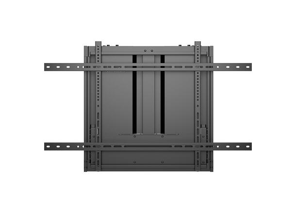 Multibrackets Veggfeste Counterbalanced Svart, HD 60-90kg, 1000x600, 75-90" 